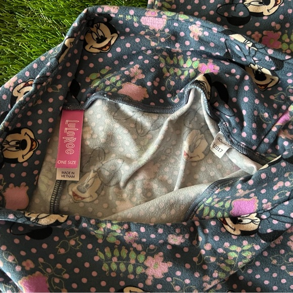 LuLaRoe Disney Minnie Mouse Leggings OS - Picture 5 of 6